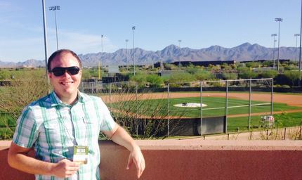 Jeffrey Wiser at Salt River Fields 